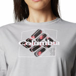 Polera Manga Corta Mujer Sun Trek Graphic Gris Columbia