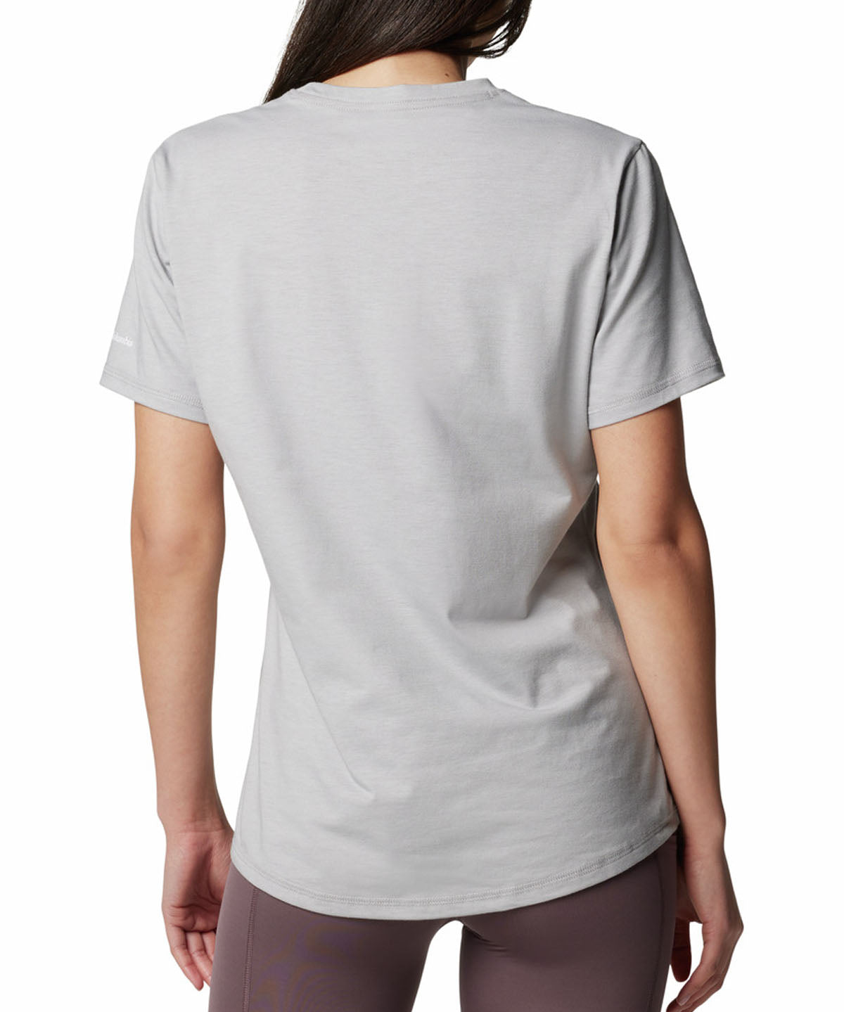 Polera Manga Corta Mujer Sun Trek Graphic Gris Columbia