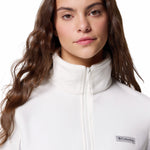 Polerón Mujer Basin Trail III Full Zip Blanco Columbia