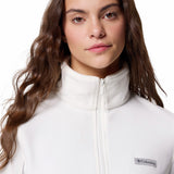Polerón Mujer Basin Trail III Full Zip Blanco Columbia