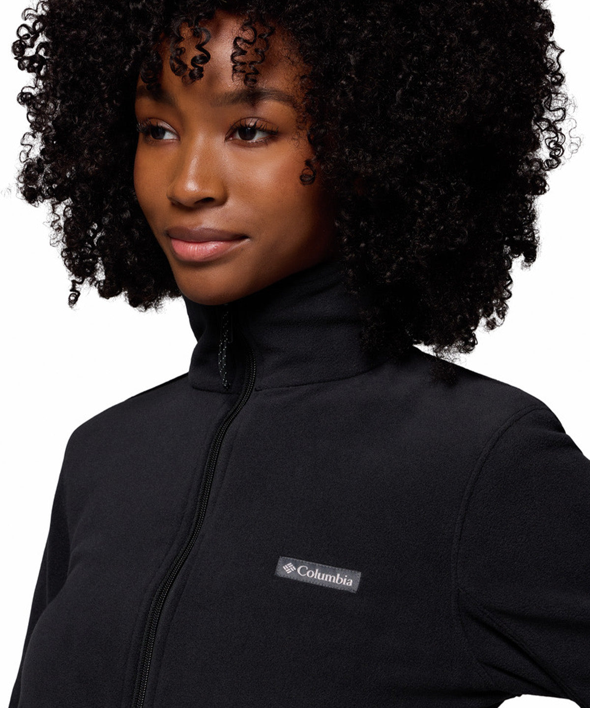 Polerón Mujer Basin Trail III Full Zip Rojo Columbia