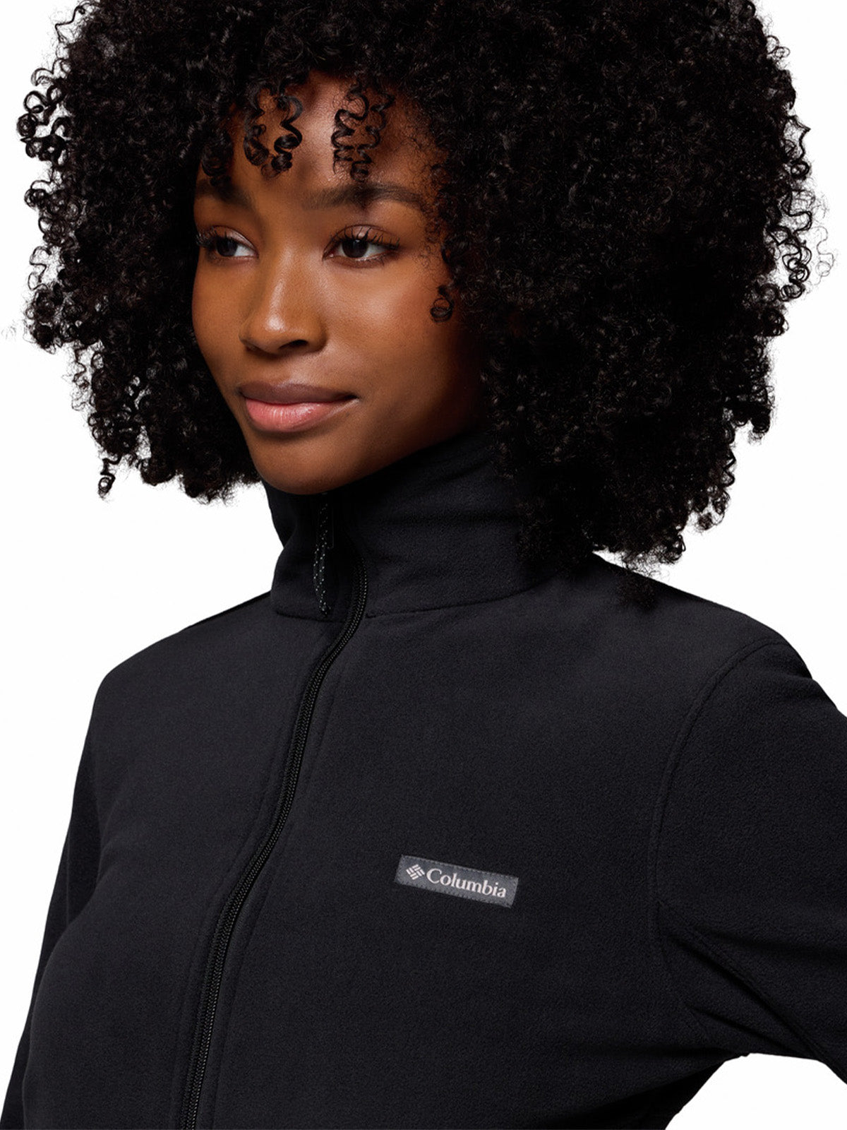 Polerón Mujer Basin Trail III Full Zip Rojo Columbia