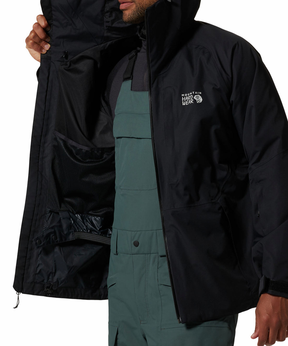 Cortaviento Outerwear Hombre Firefall/2¿ Jacket Negro Mountain Hardwear