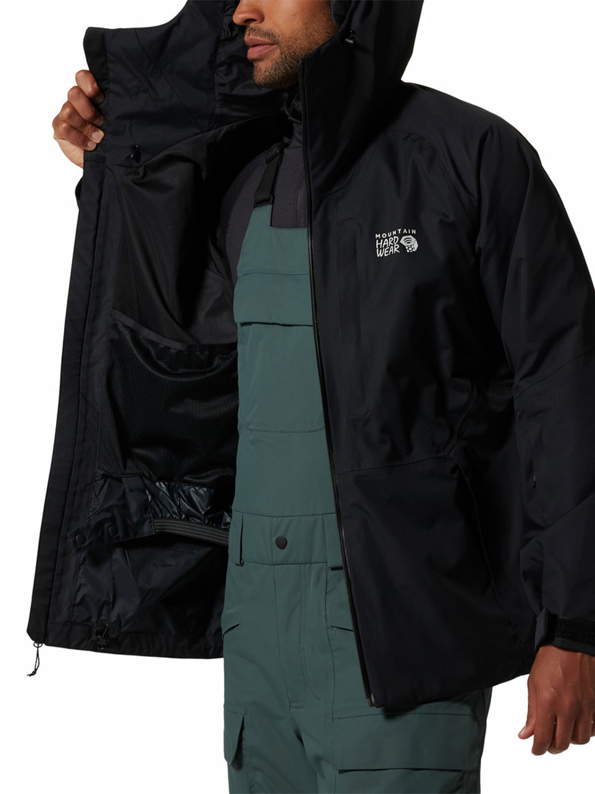 Cortaviento Outerwear Hombre Firefall/2¿ Jacket Negro Mountain Hardwear