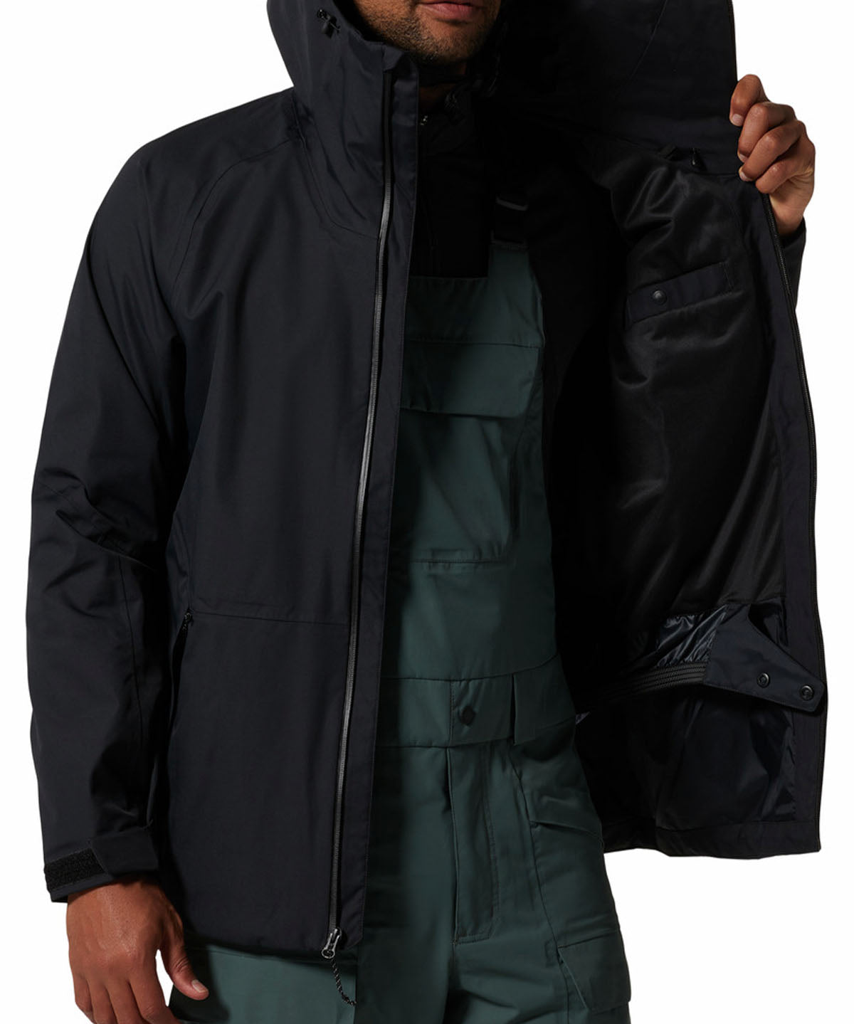 Cortaviento Outerwear Hombre Firefall/2¿ Jacket Negro Mountain Hardwear