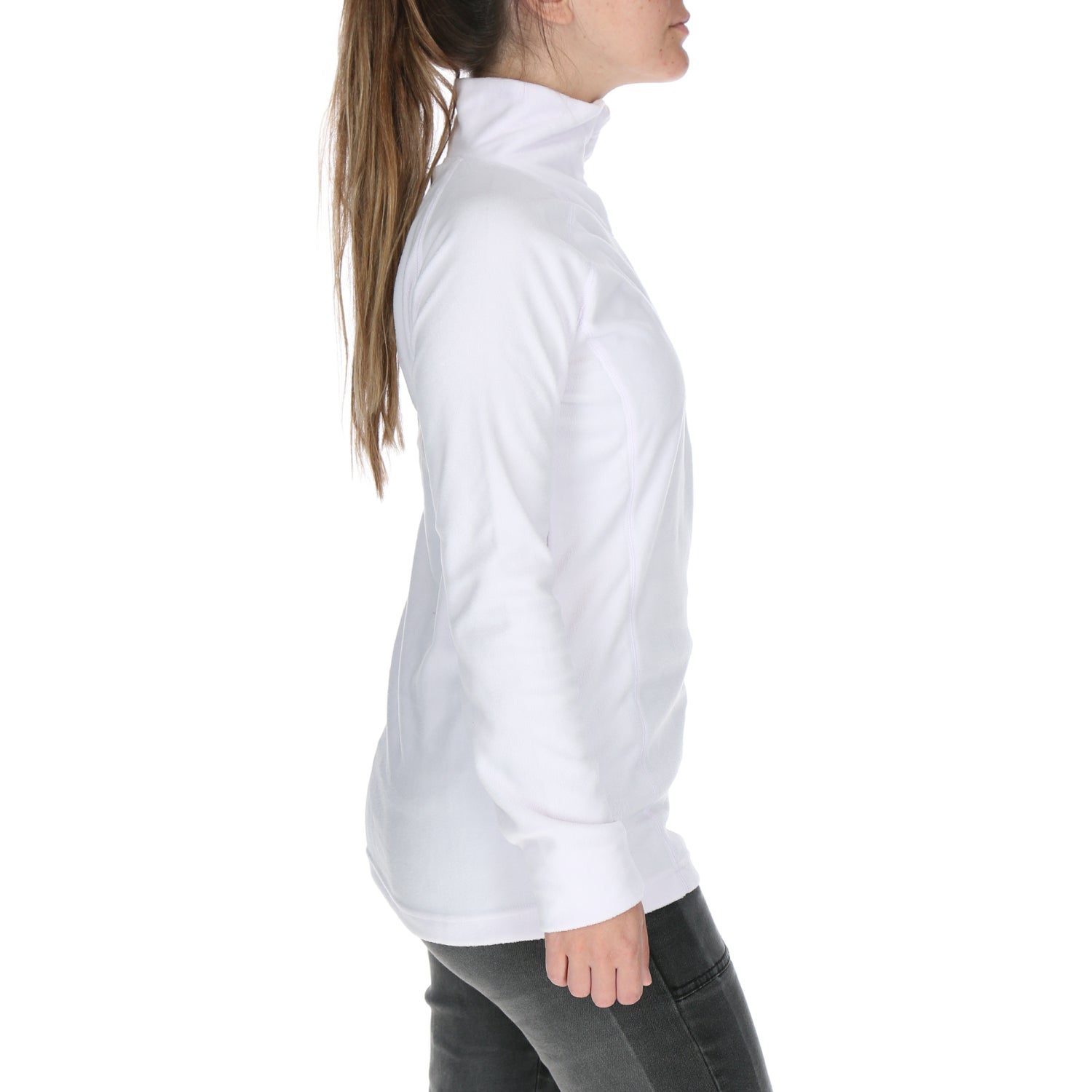 Polar Mujer Thermochill 1/4 Zip Blanco Mountain Hardwear