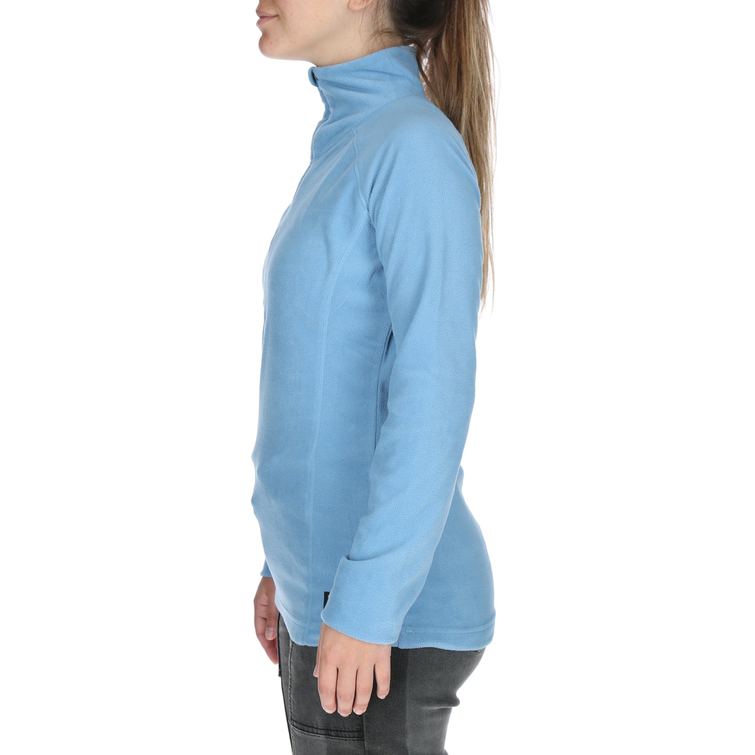 Polar Mujer Thermochill 1/4 Zip Celeste Mountain Hardwear