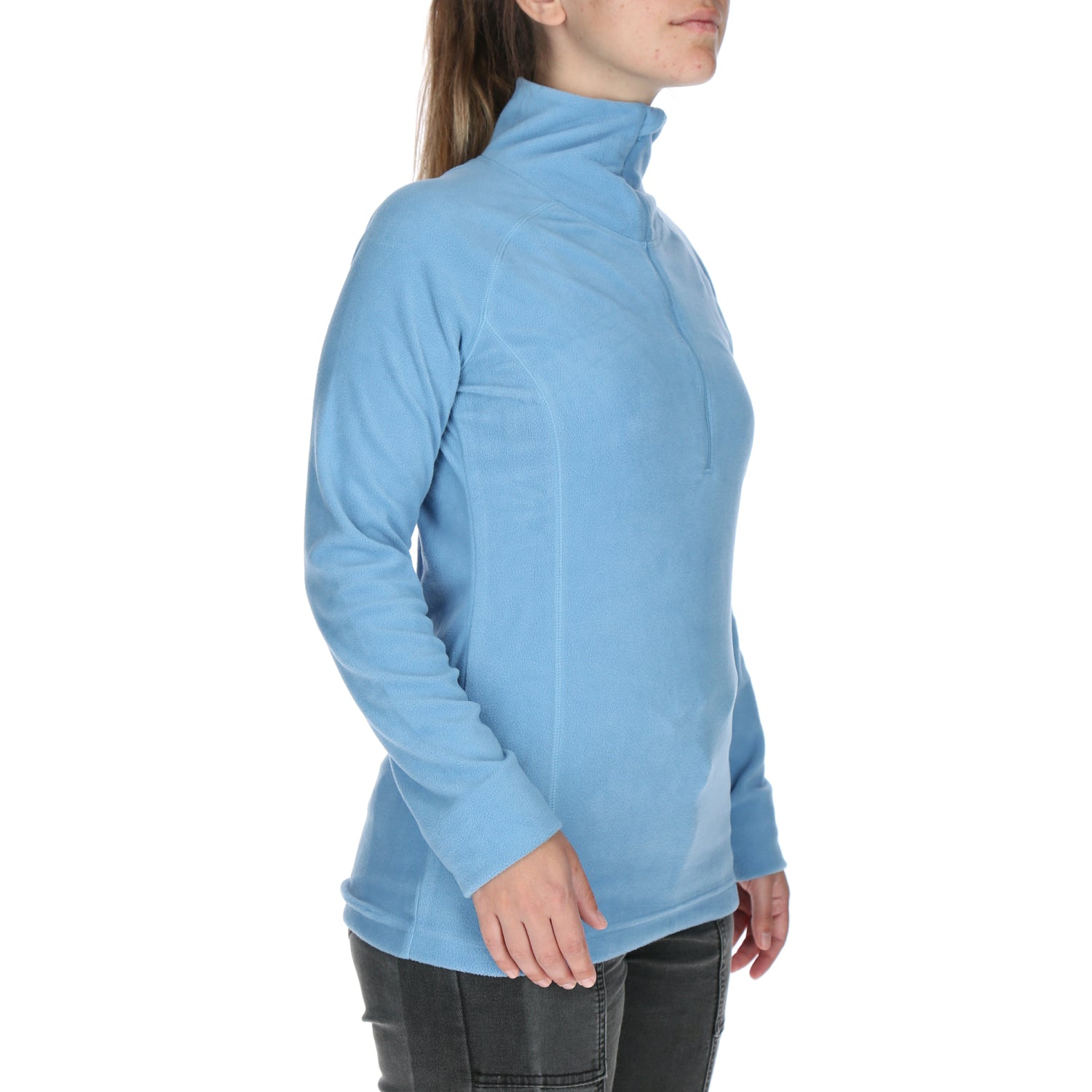 Polar Mujer Thermochill 1/4 Zip Celeste Mountain Hardwear