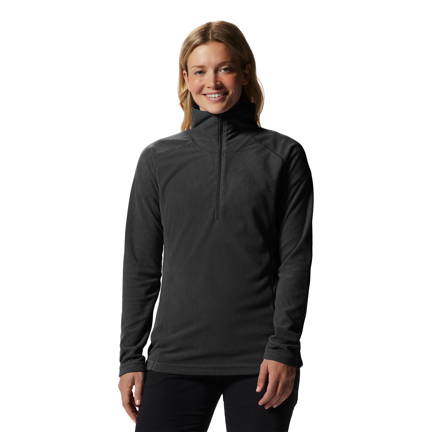 Polar Mujer Thermochill 1/4 Zip Negro Mountain Hardwear