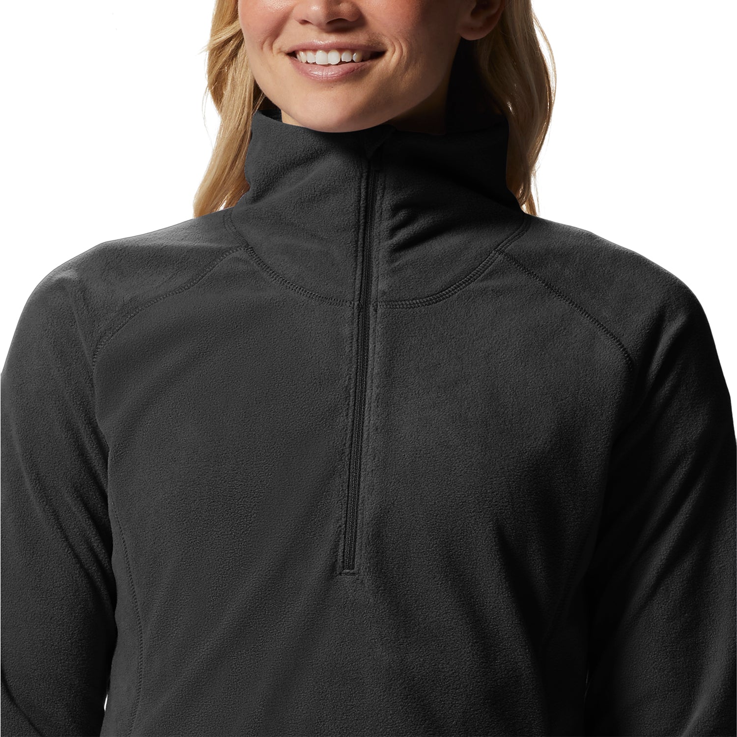 Polar Mujer Thermochill 1/4 Zip Negro Mountain Hardwear