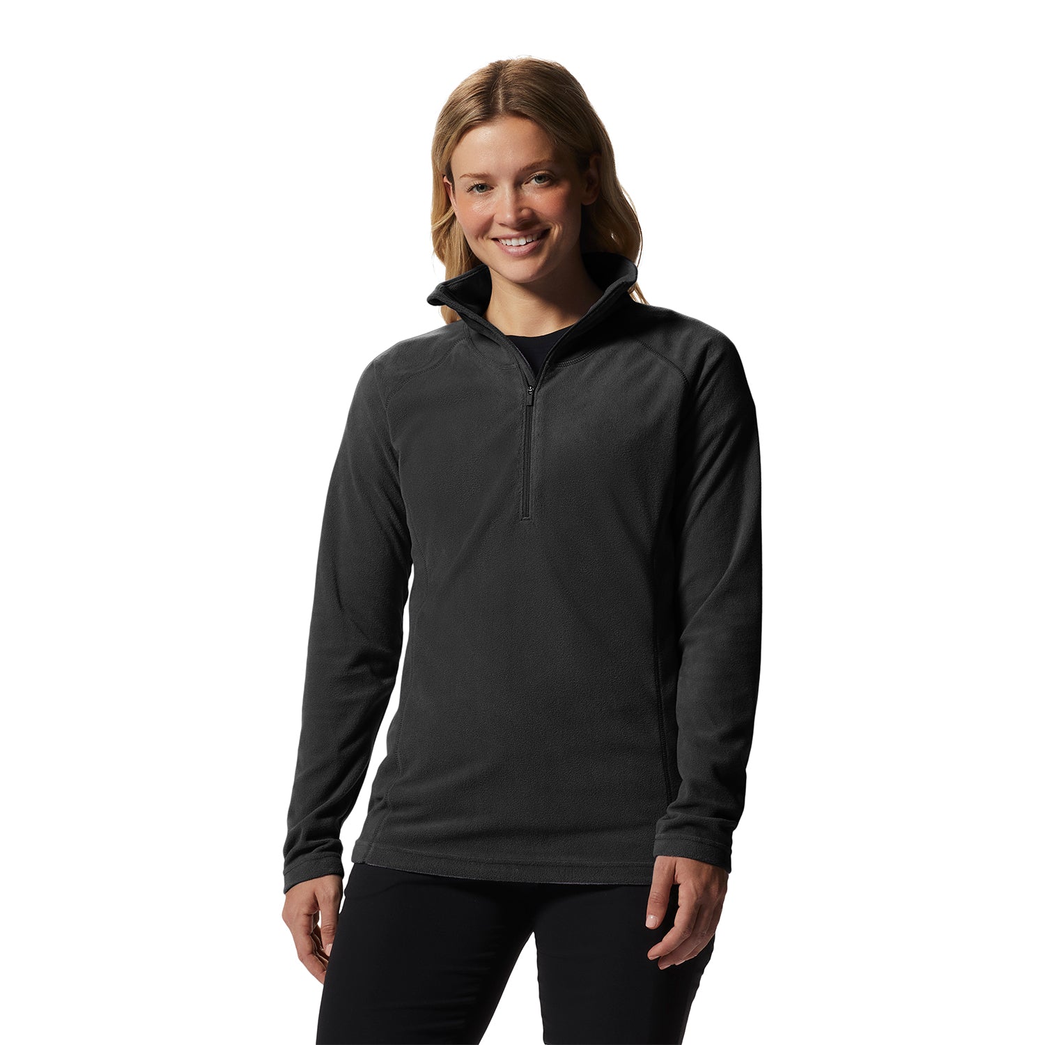 Polar Mujer Thermochill 1/4 Zip Negro Mountain Hardwear