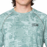Polera Manga Larga Hombre Crater Lake  Azul Mountain Hardwear
