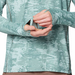Polera Manga Larga Hombre Crater Lake  Azul Mountain Hardwear