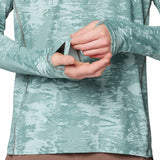 Polera Manga Larga Hombre Crater Lake  Azul Mountain Hardwear