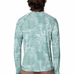 Polera Manga Larga Hombre Crater Lake  Azul Mountain Hardwear