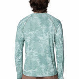 Polera Manga Larga Hombre Crater Lake  Azul Mountain Hardwear