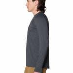 Polera Manga Larga Hombre Crater Lake Gris Mountain Hardwear