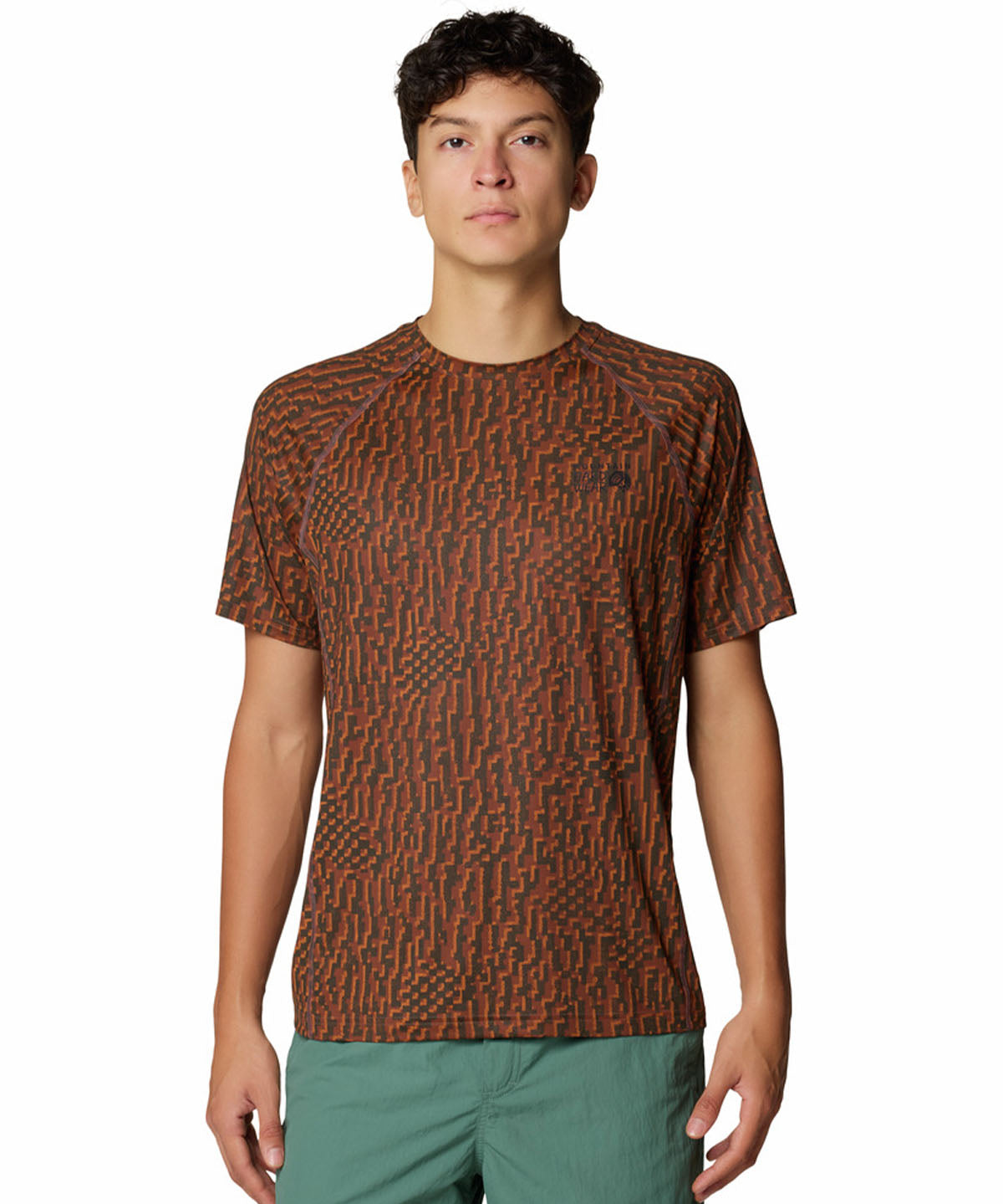 Polera Manga Corta Hombre Crater Lake Café Mountain Hardwear