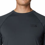 Polera Manga Corta Hombre Crater Lake Gris Mountain Hardwear