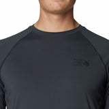 Polera Manga Corta Hombre Crater Lake Gris Mountain Hardwear