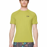 Polera Manga Corta Hombre Crater Lake  Verde Mountain Hardwear