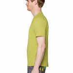 Polera Manga Corta Hombre Crater Lake  Verde Mountain Hardwear