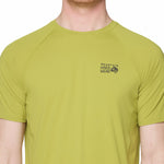 Polera Manga Corta Hombre Crater Lake  Verde Mountain Hardwear
