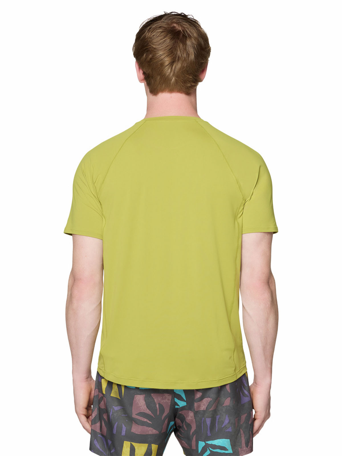 Polera Manga Corta Hombre Crater Lake  Verde Mountain Hardwear