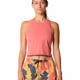 Polera Mujer Stretch Tanklette Café Mountain Hardwear