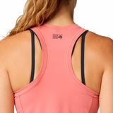 Polera Mujer Stretch Tanklette Café Mountain Hardwear