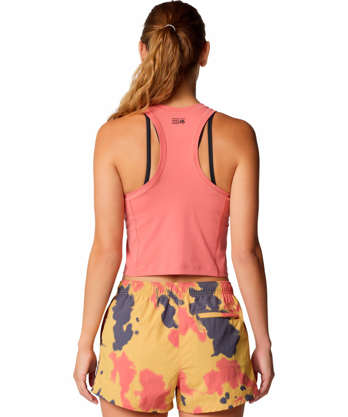 Polera Mujer Stretch Tanklette Café Mountain Hardwear