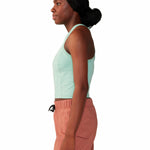Polera Mujer Stretch Tanklette Verde Mountain Hardwear