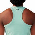 Polera Mujer Stretch Tanklette Verde Mountain Hardwear