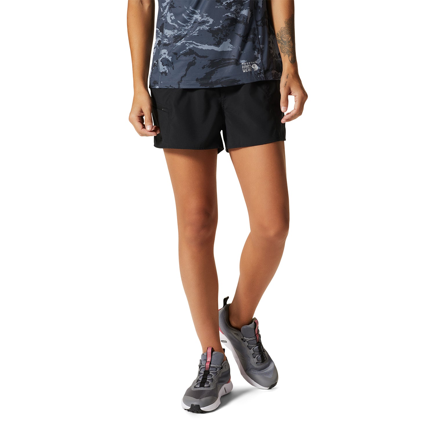Short Mujer Trail Sender Negro Mountain Hardwear