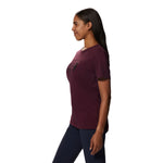Polera Manga Corta Mujer Sportswear Logo Morado Mountain Hardwear