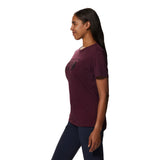 Polera Manga Corta Mujer Sportswear Logo Morado Mountain Hardwear