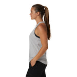 Polera Sin Mangas Mujer Logo Gris Mountain Hardwear