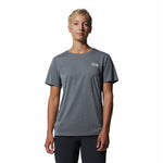 Polera Manga Corta Mujer Wicked Tech Gris Mountain Hardwear
