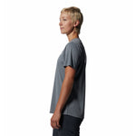 Polera Manga Corta Mujer Wicked Tech Gris Mountain Hardwear