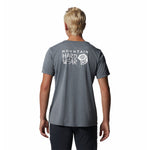 Polera Manga Corta Mujer Wicked Tech Gris Mountain Hardwear