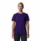 Polera Manga Corta Mujer Wicked Tech Morado Mountain Hardwear