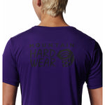 Polera Manga Corta Mujer Wicked Tech Morado Mountain Hardwear