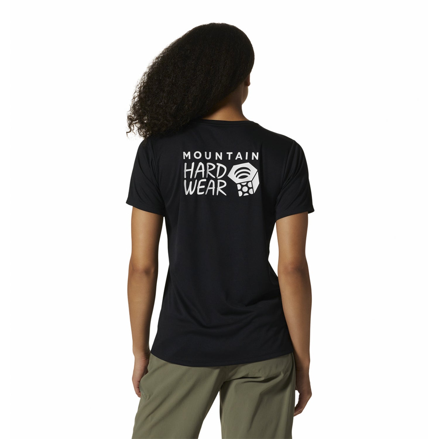 Polera Manga Corta Mujer Wicked Tech Negro Mountain Hardwear