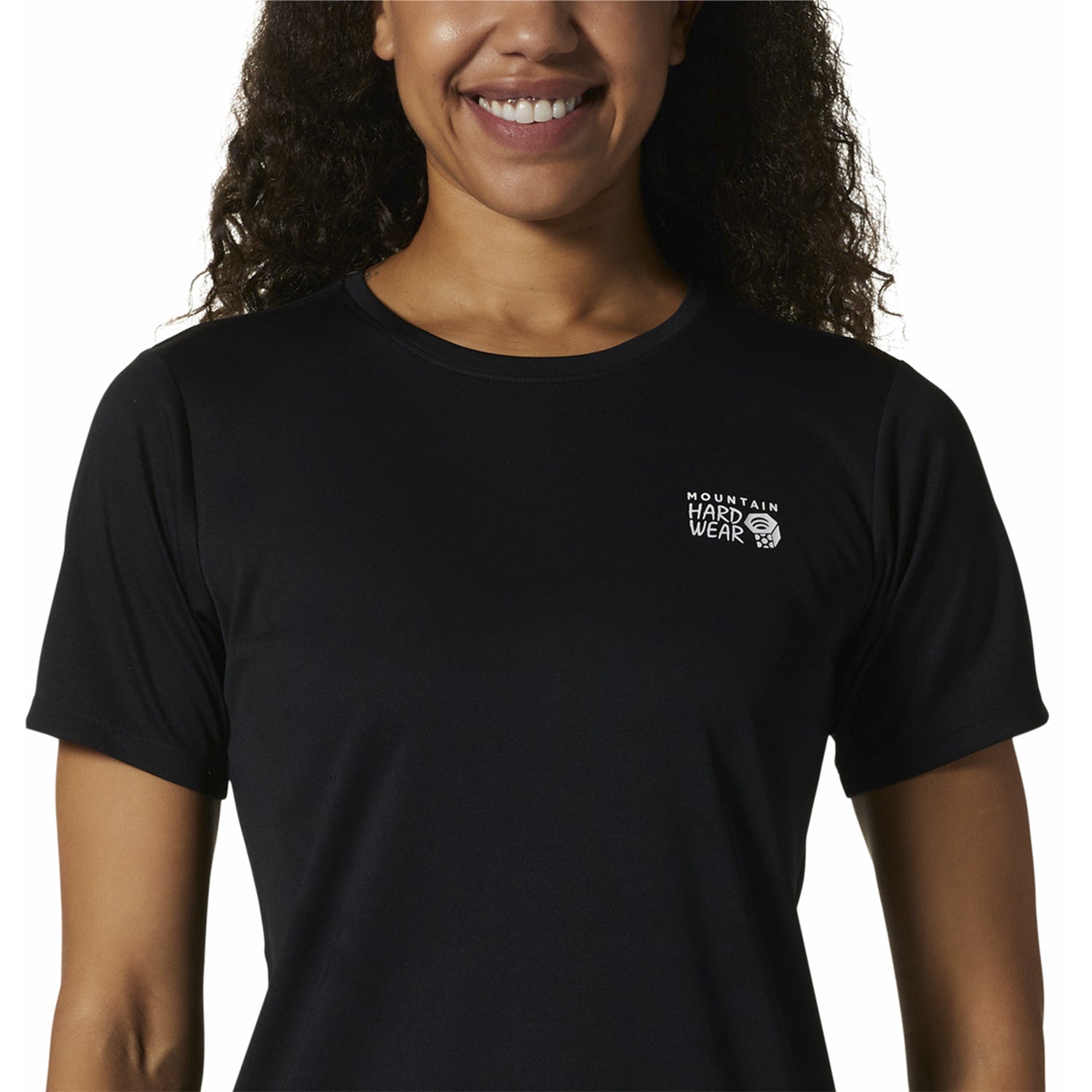 Polera Manga Corta Mujer Wicked Tech Negro Mountain Hardwear