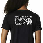 Polera Manga Corta Mujer Wicked Tech Negro Mountain Hardwear
