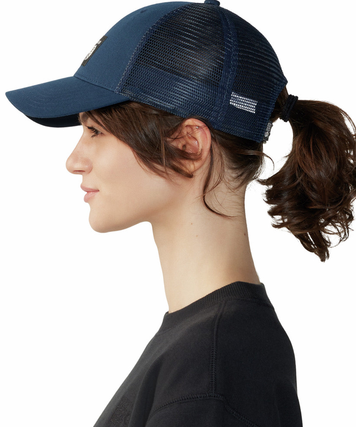 Jockey Unisex Mhw Logo Trucker Azul Mountain Hardwear