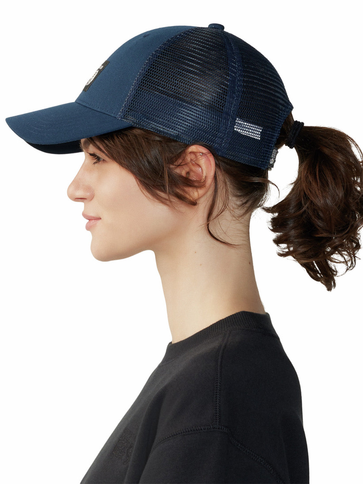 Jockey Unisex Mhw Logo Trucker Azul Mountain Hardwear