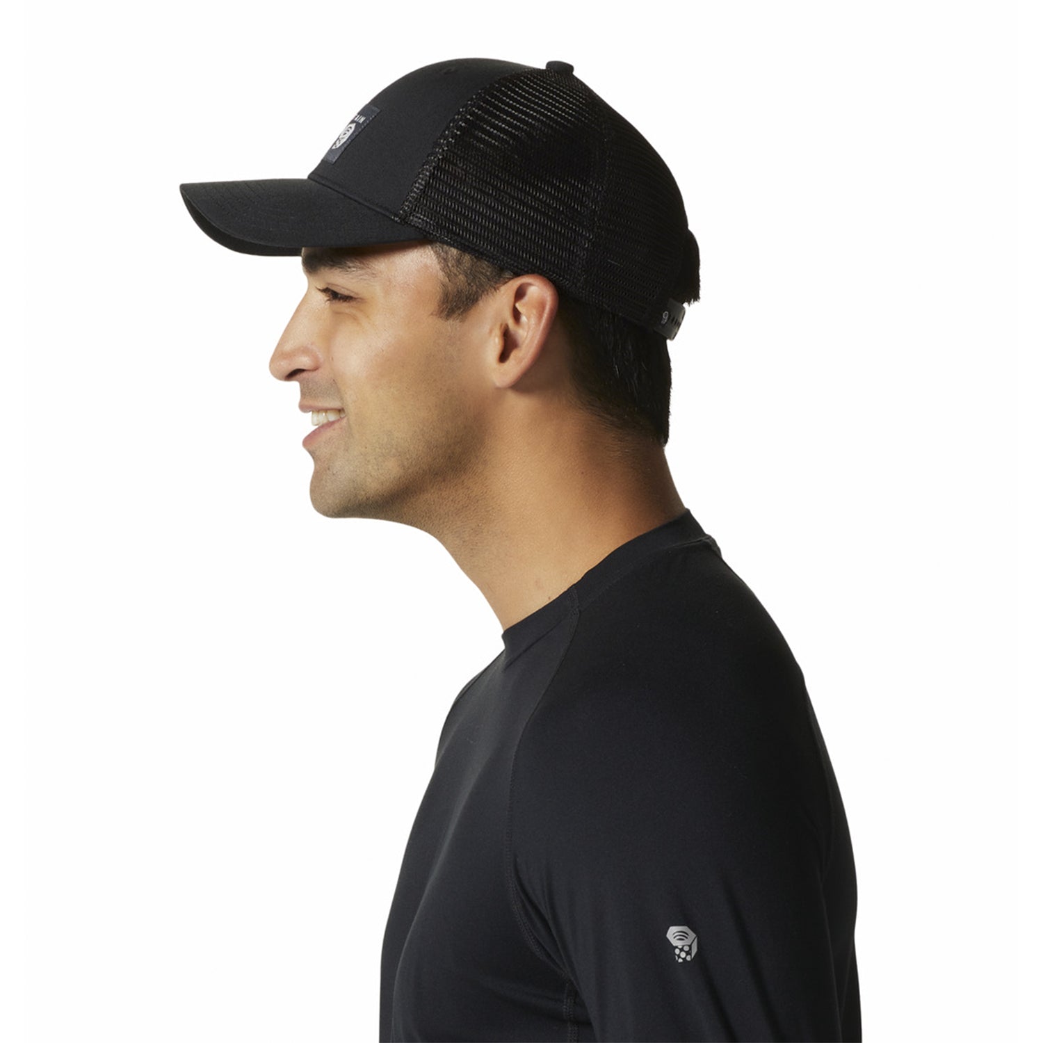 Jockey Unisex Mhw Logo Trucker Negro Mountain Hardwear