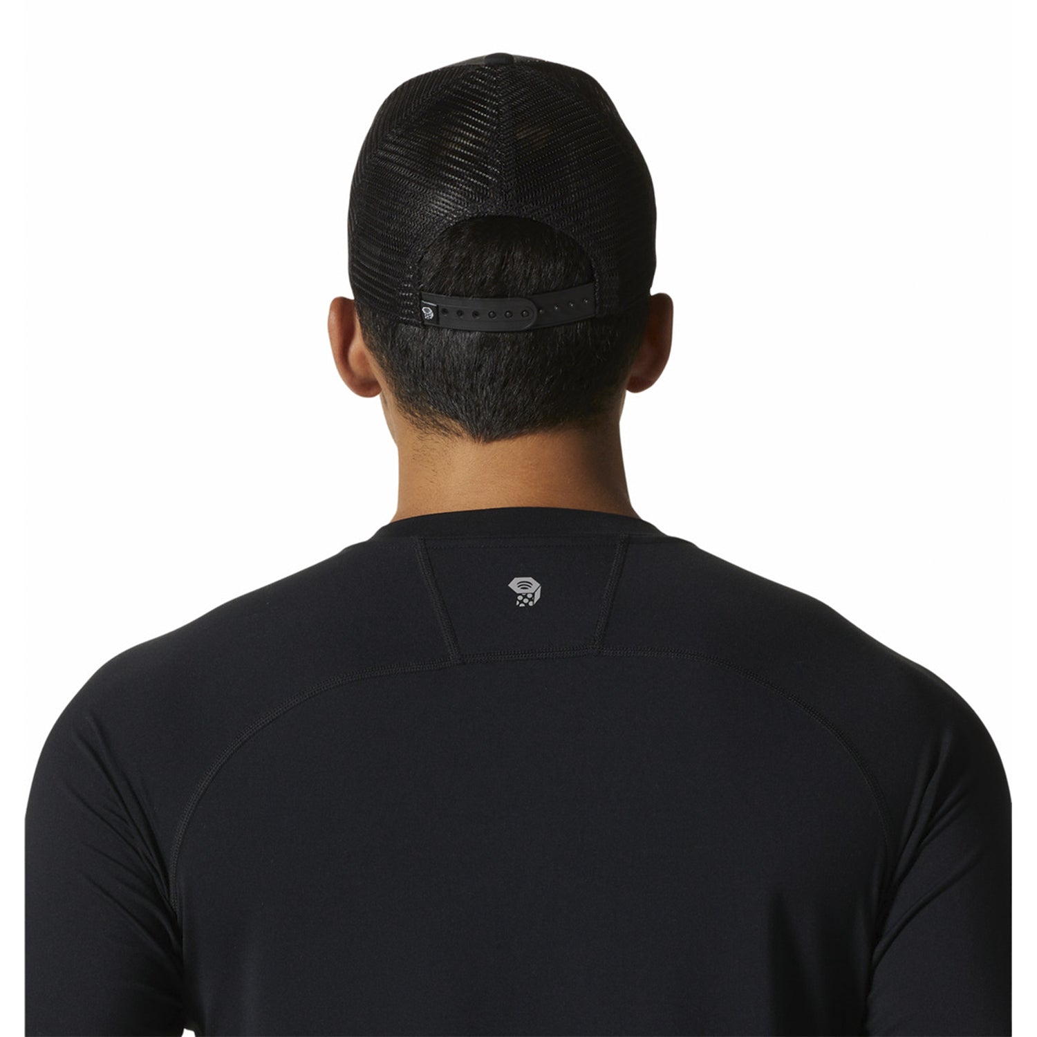 Jockey Unisex Mhw Logo Trucker Negro Mountain Hardwear