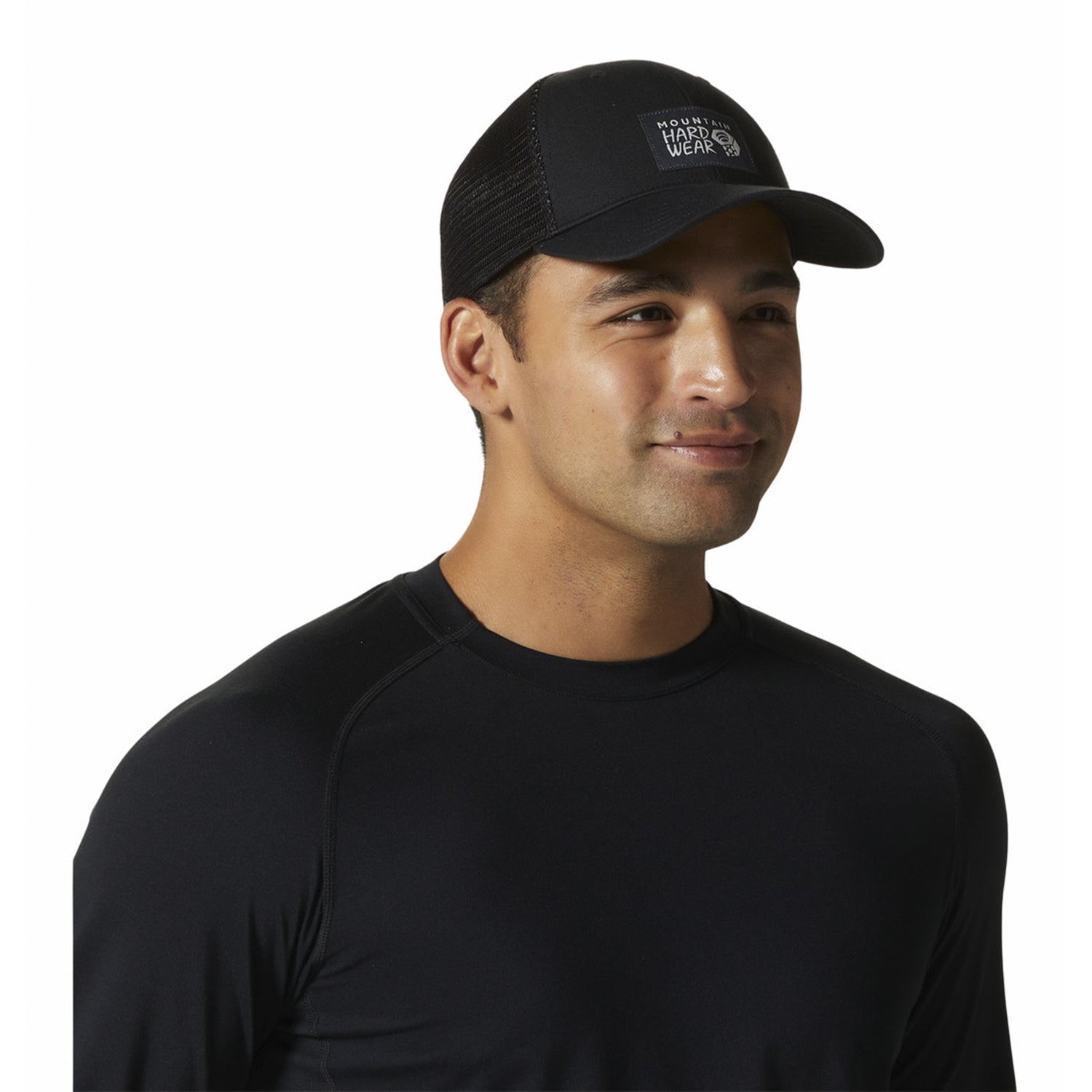 Jockey Unisex Mhw Logo Trucker Negro Mountain Hardwear